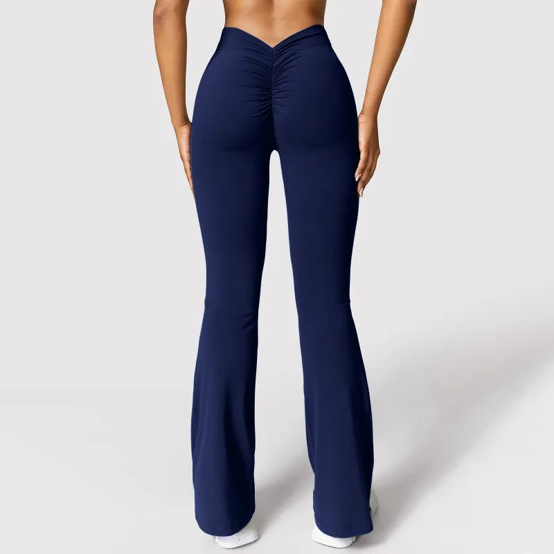 Fashion Leggings Women V-back Push Up