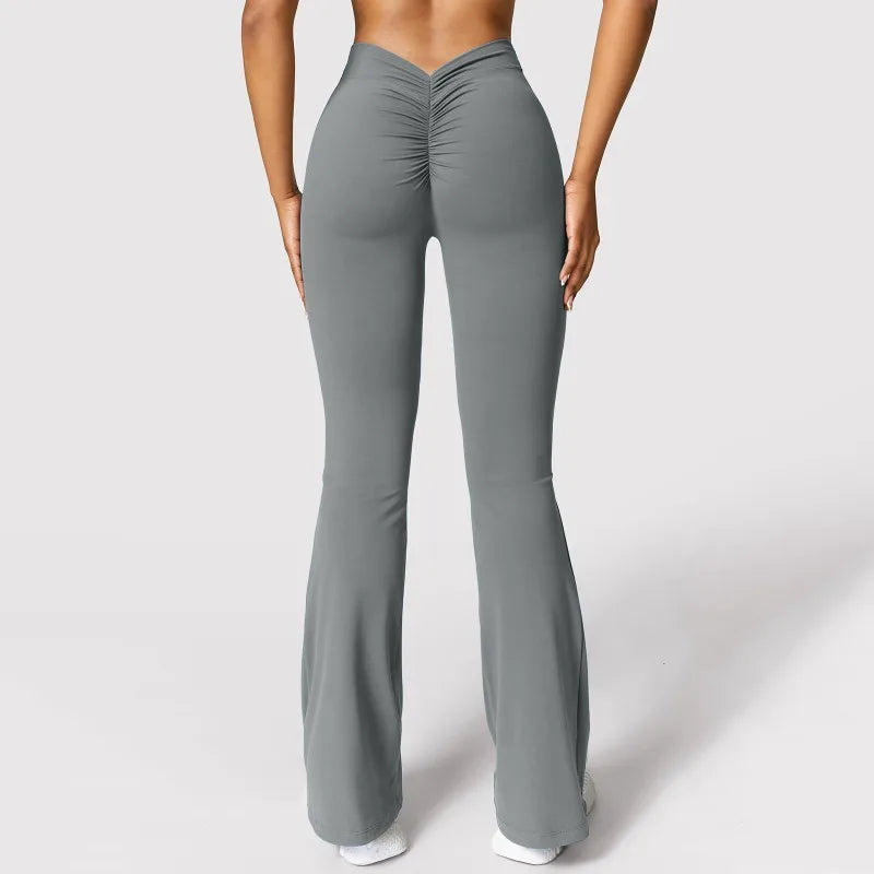Fashion Leggings Women V-back Push Up